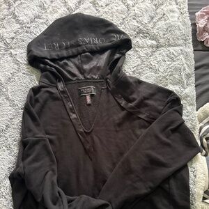 Victoria's Secret cropped hoodie size xs